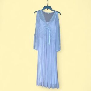 Hyz Women's Midi Lingerie Dress - Large